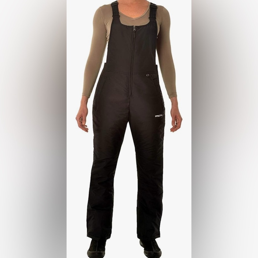 Arctix Women's Black Insulated Snow Bib Overalls